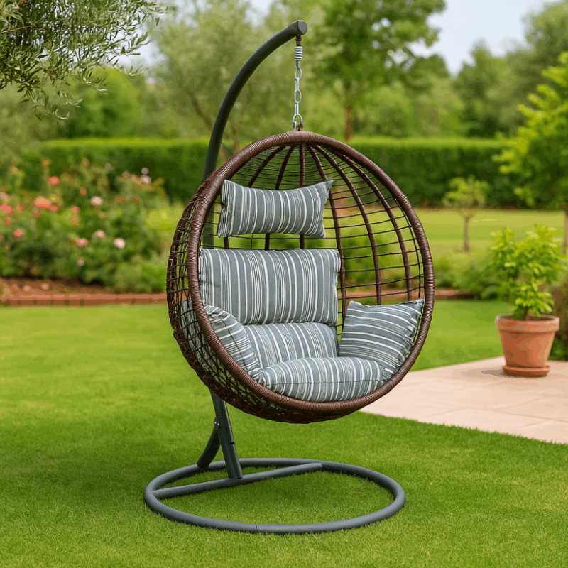 Outdoor Rattan Hanging Swing Chair