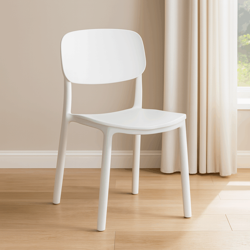 White Stackable Chair