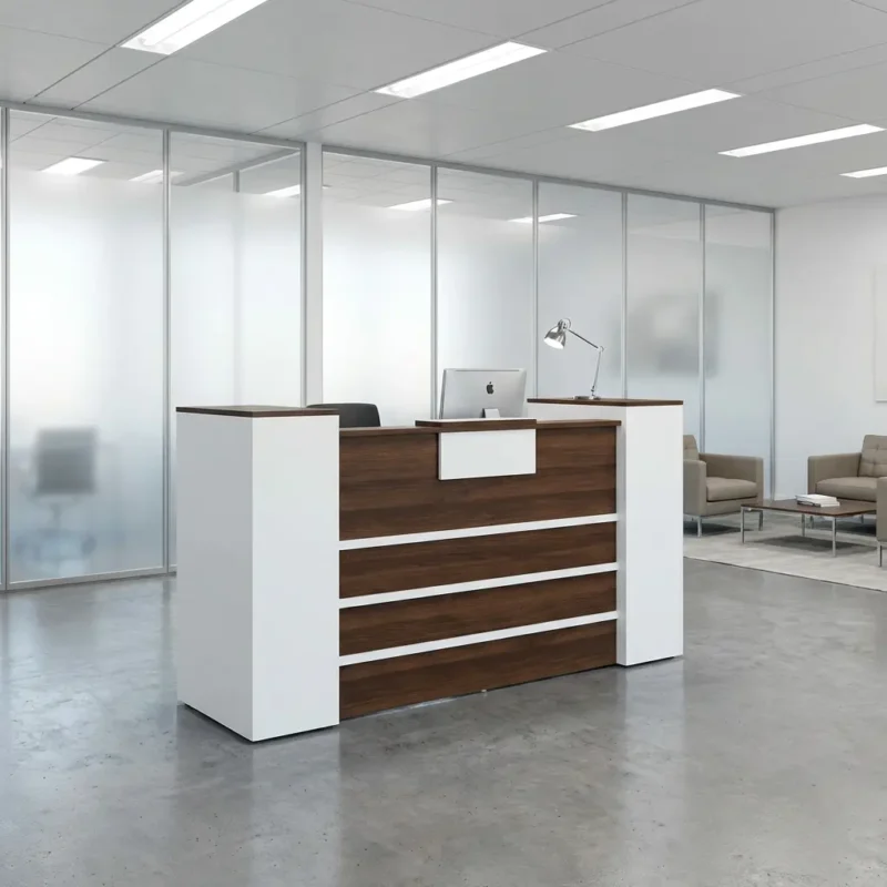 2M Modern Reception Desk.