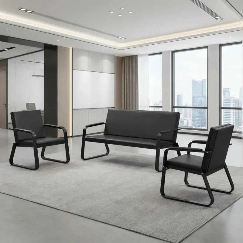 5 Seater Office Sofa Set.