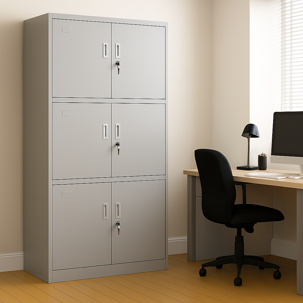 6-Locker Filing Cabinet