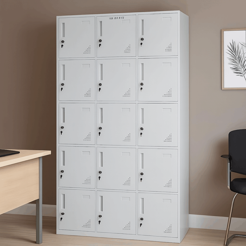 15-Locker Filing Cabinet