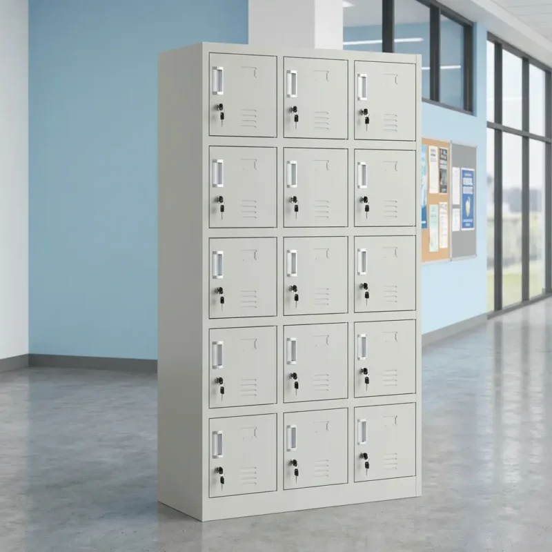 15-Locker Filing Cabinet