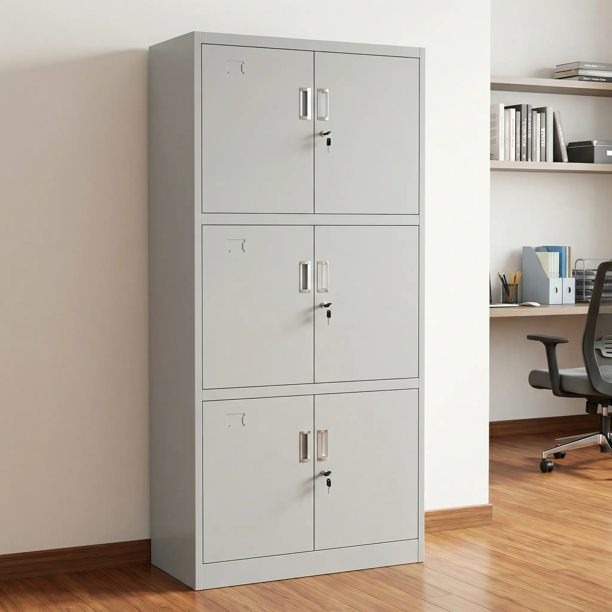6-Locker Filing Cabinet