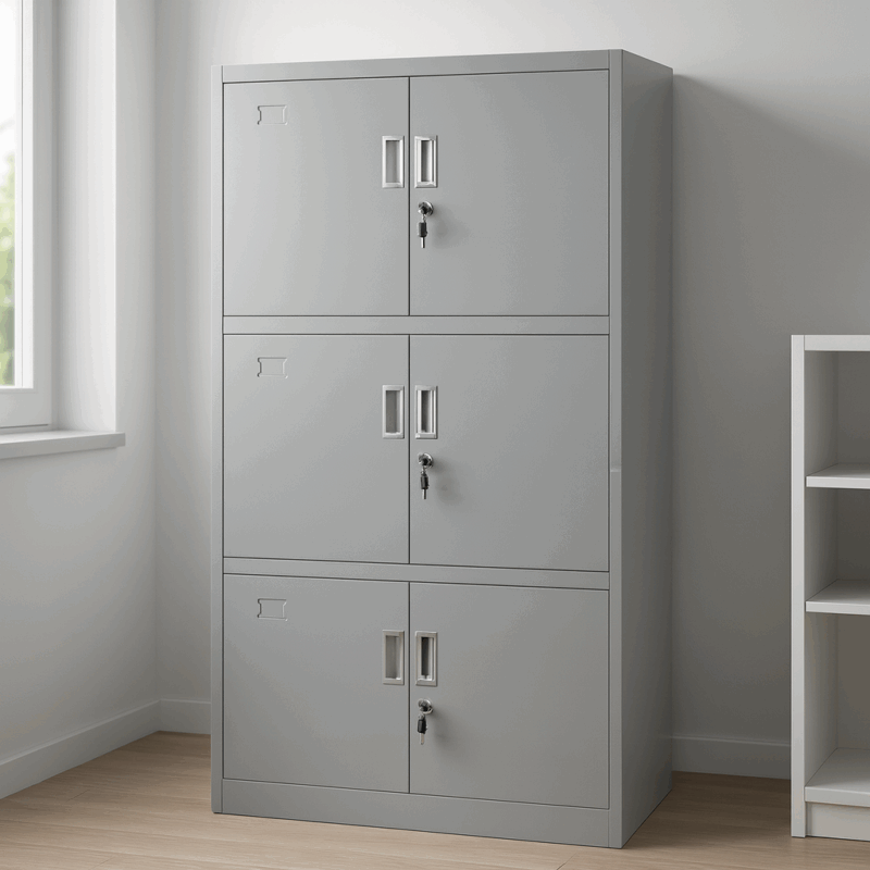 6-Locker Filing Cabinet