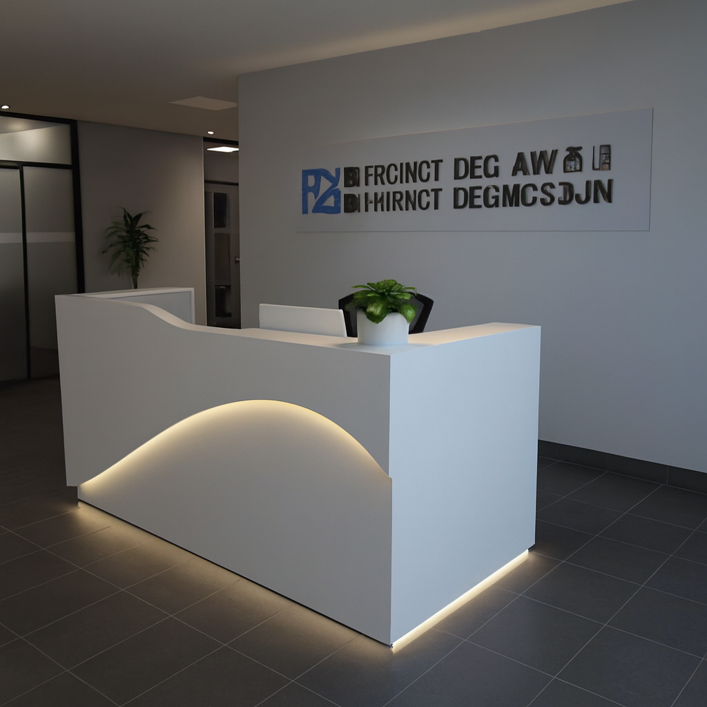 1.8M Modern Reception Desk