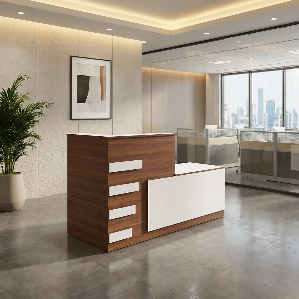 2-Meter Reception Desk