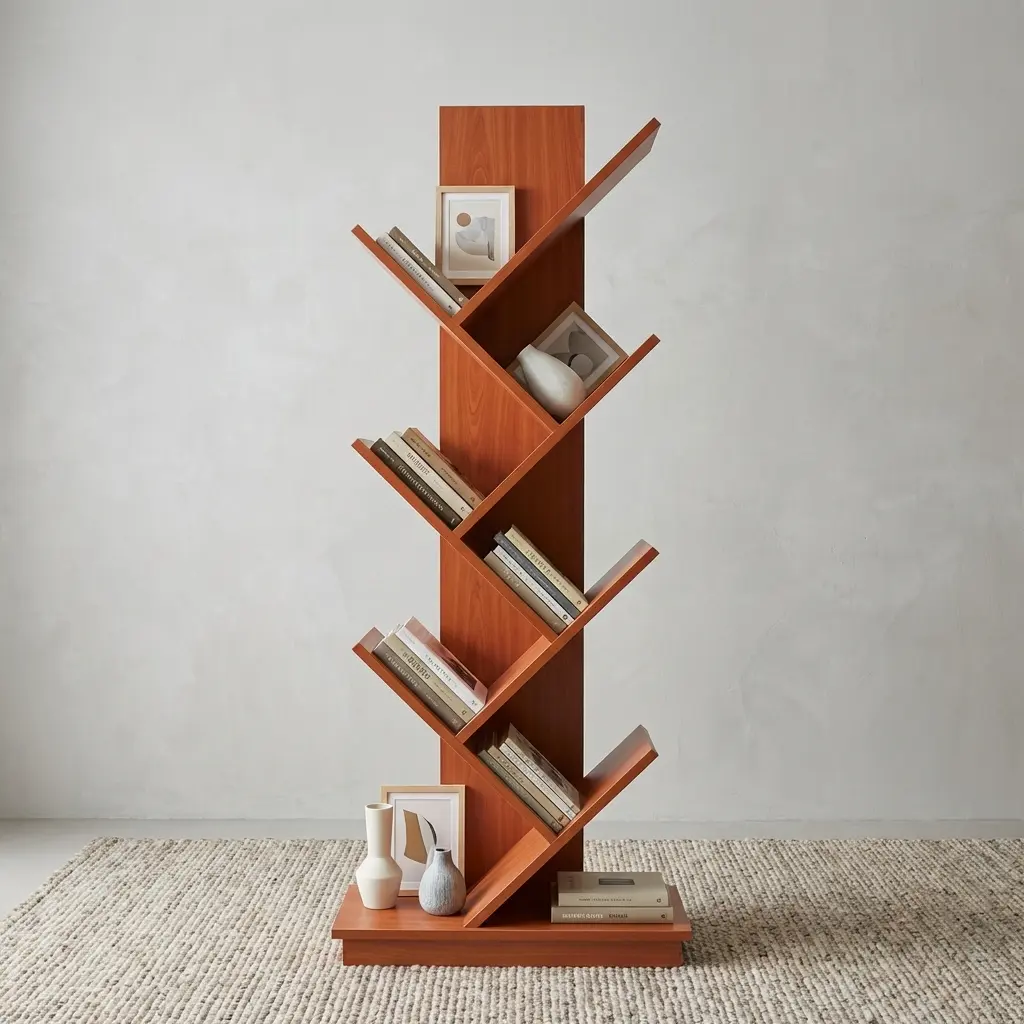 Modern Tree Bookshelf