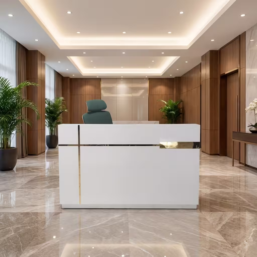 1.6m Office Reception Desk