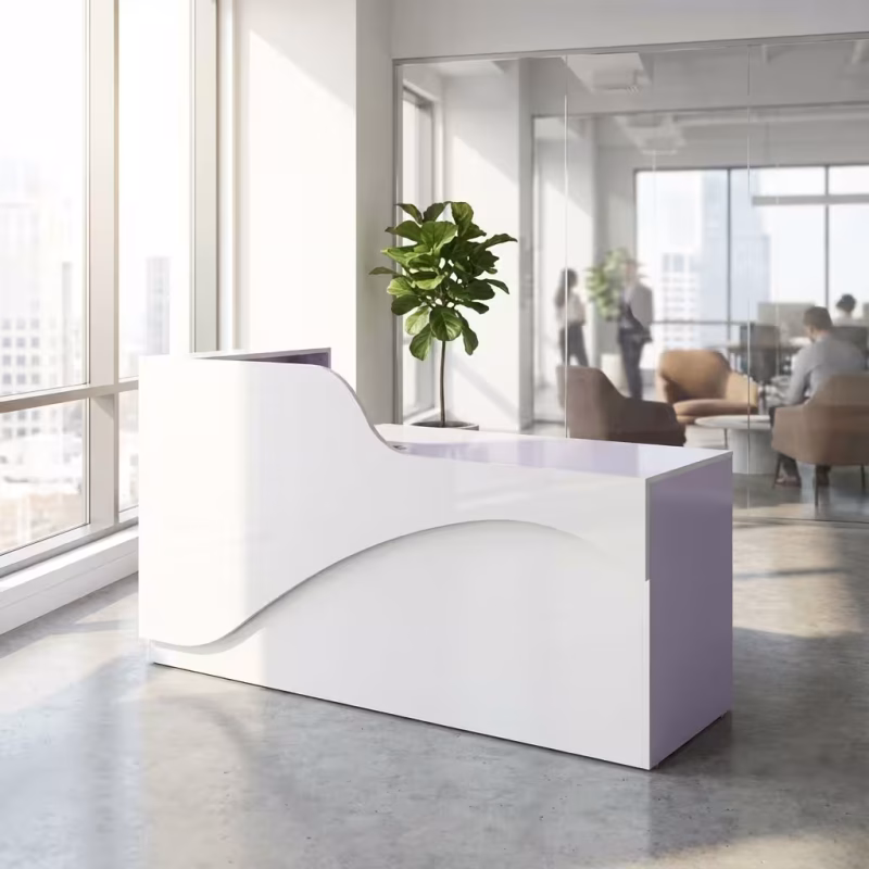 1.6m Reception Desk