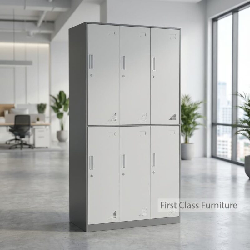 6 Locker Cabinet