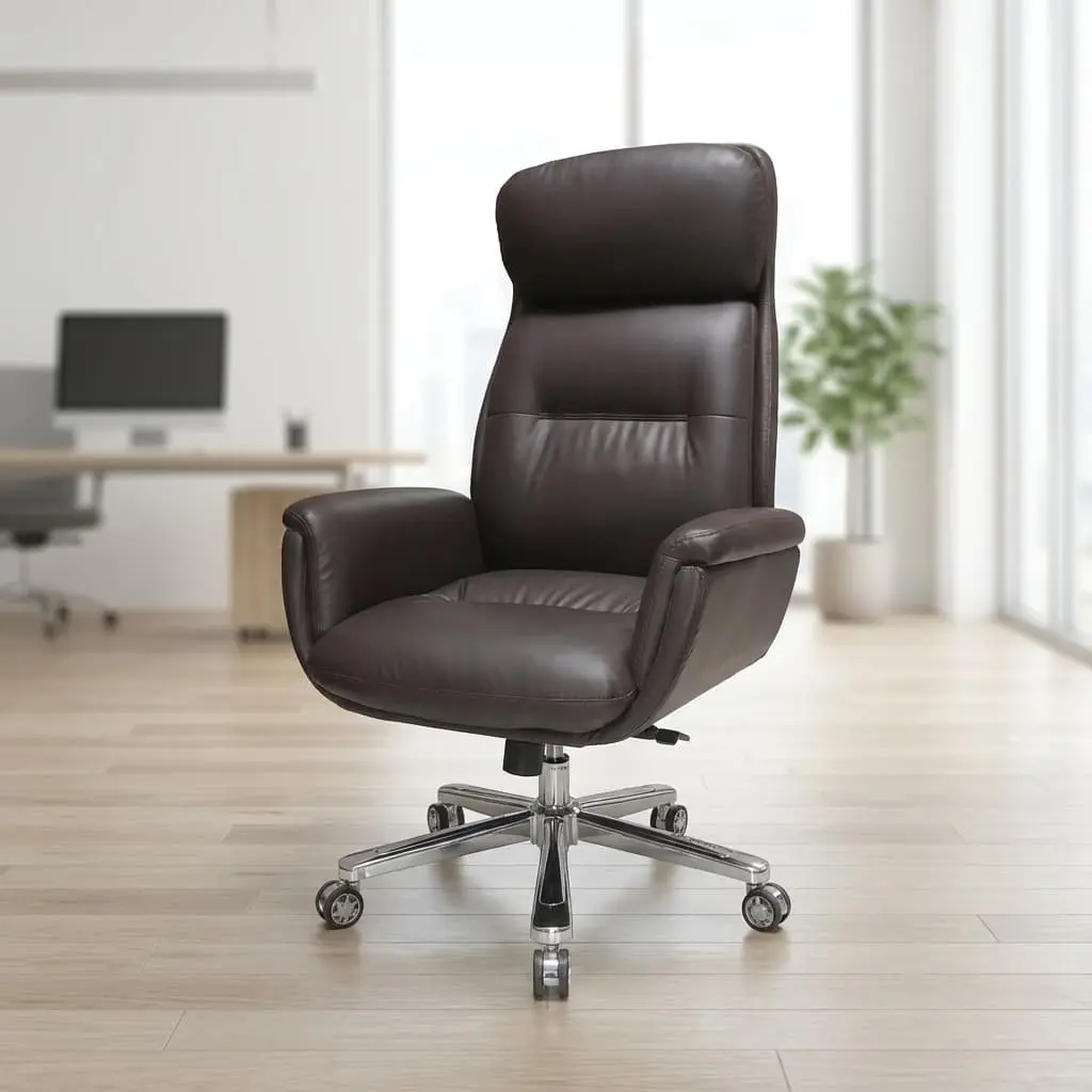 Orthopedic Leather Office Chair