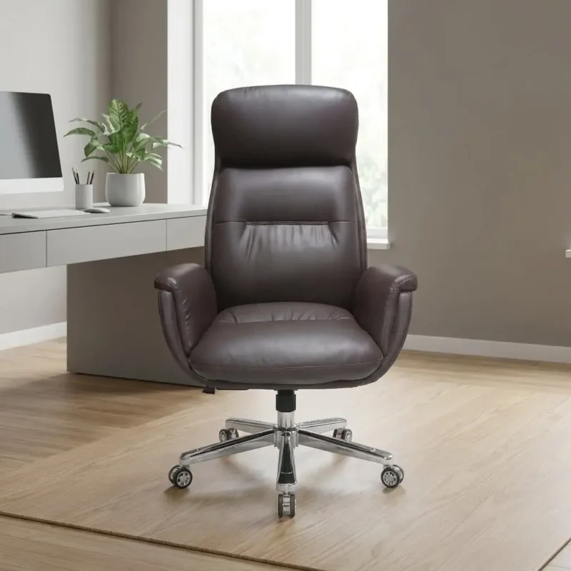Orthopedic Leather Office Chair
