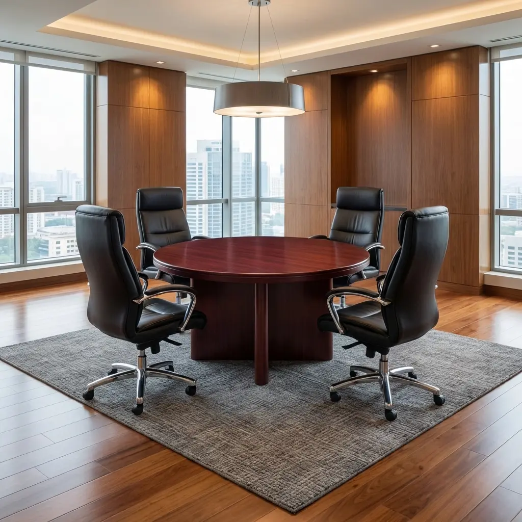 1.2m Round Office Table