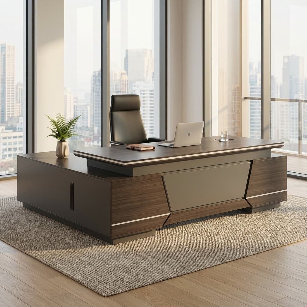 2.4-Meter Executive Office Desk