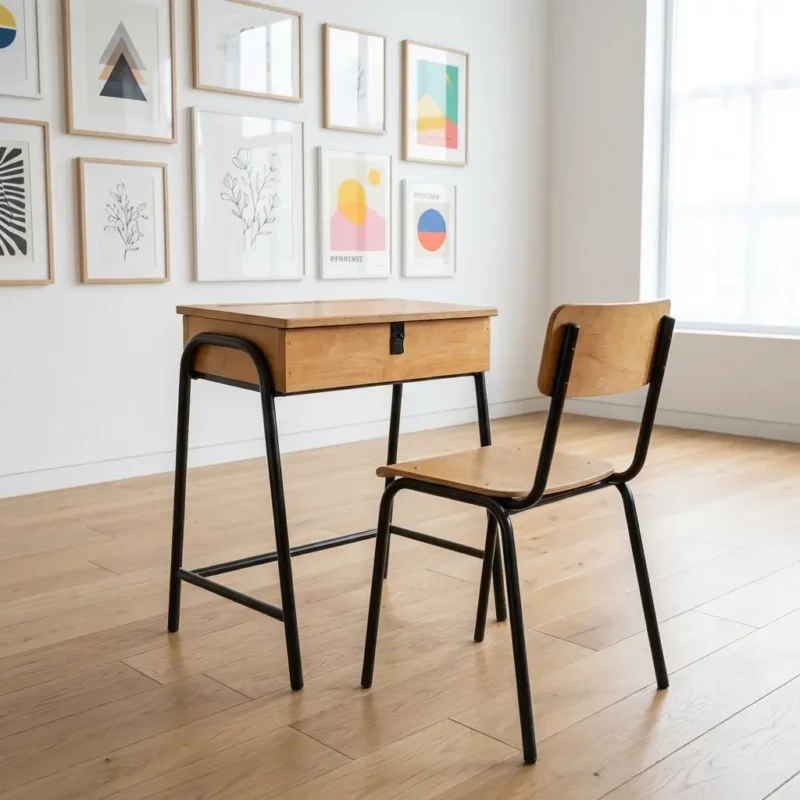 Student Desk and Chair