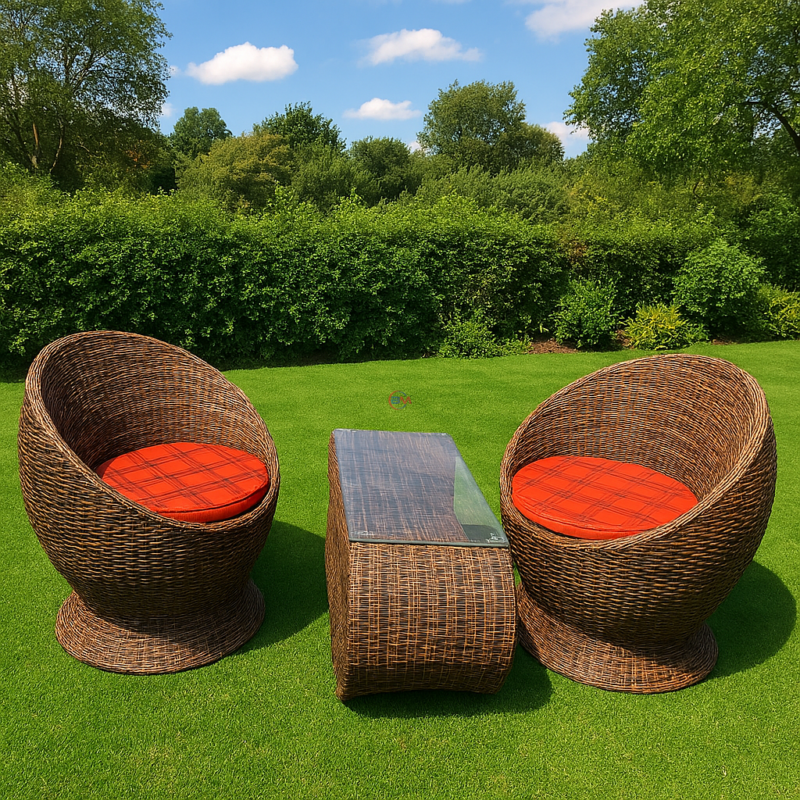 Outdoor Rattan Bistro Set