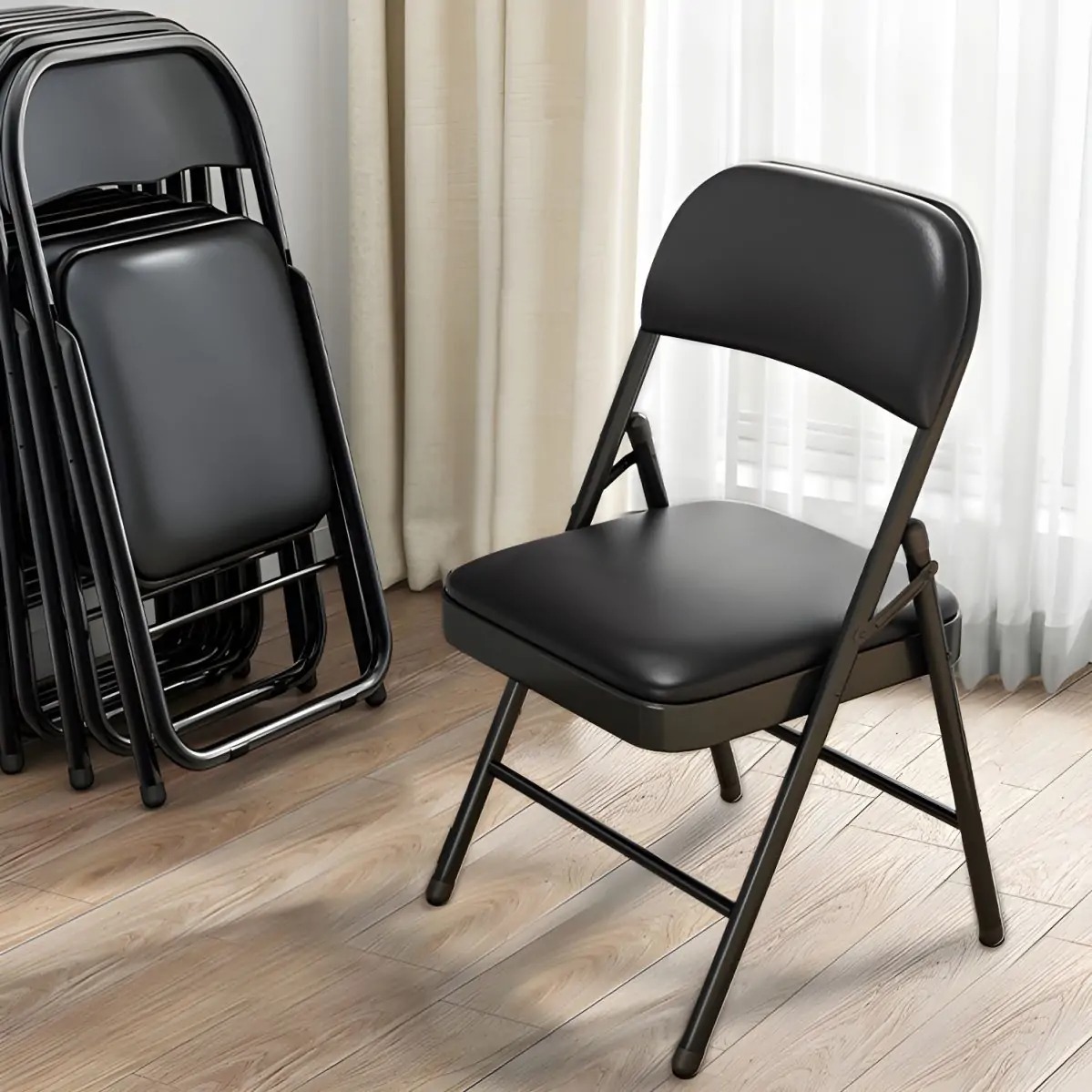 Black Foldable Chair