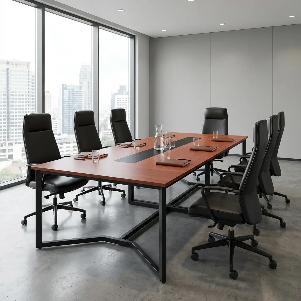2.4M Modern Boardroom Table