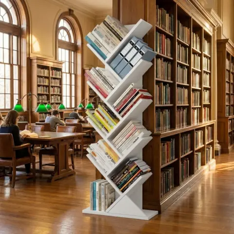 9 Tier Custom Bookshelf