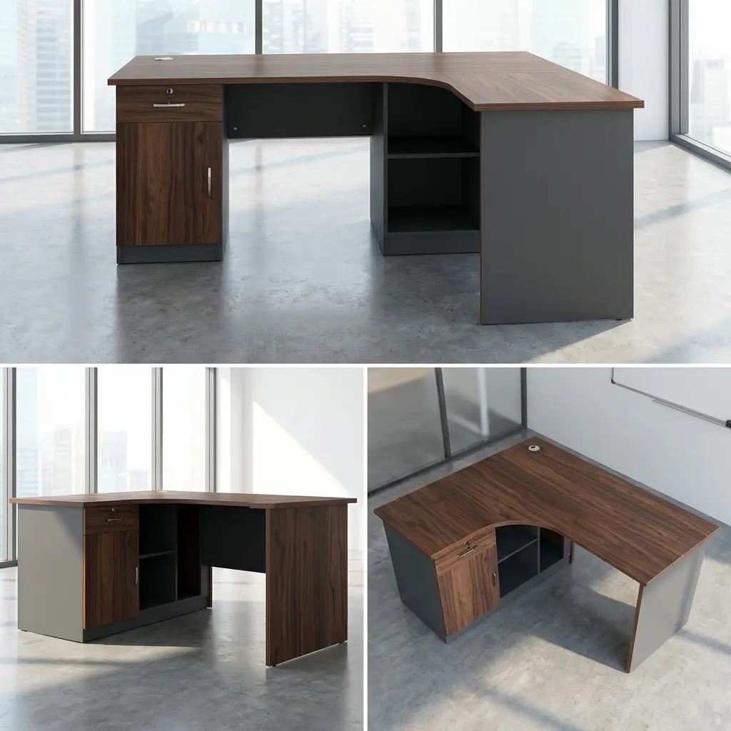 1.6m Advanced L-shaped Desk