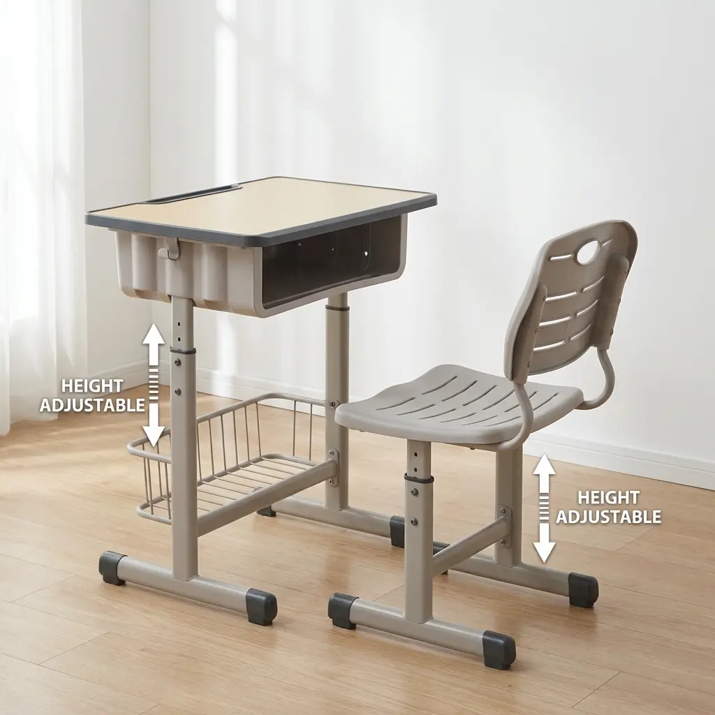 School Kids Desk & Chair