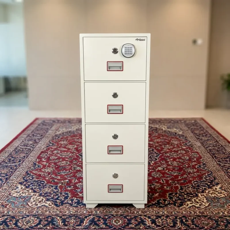 4 Drawer Fireproof Office Safe