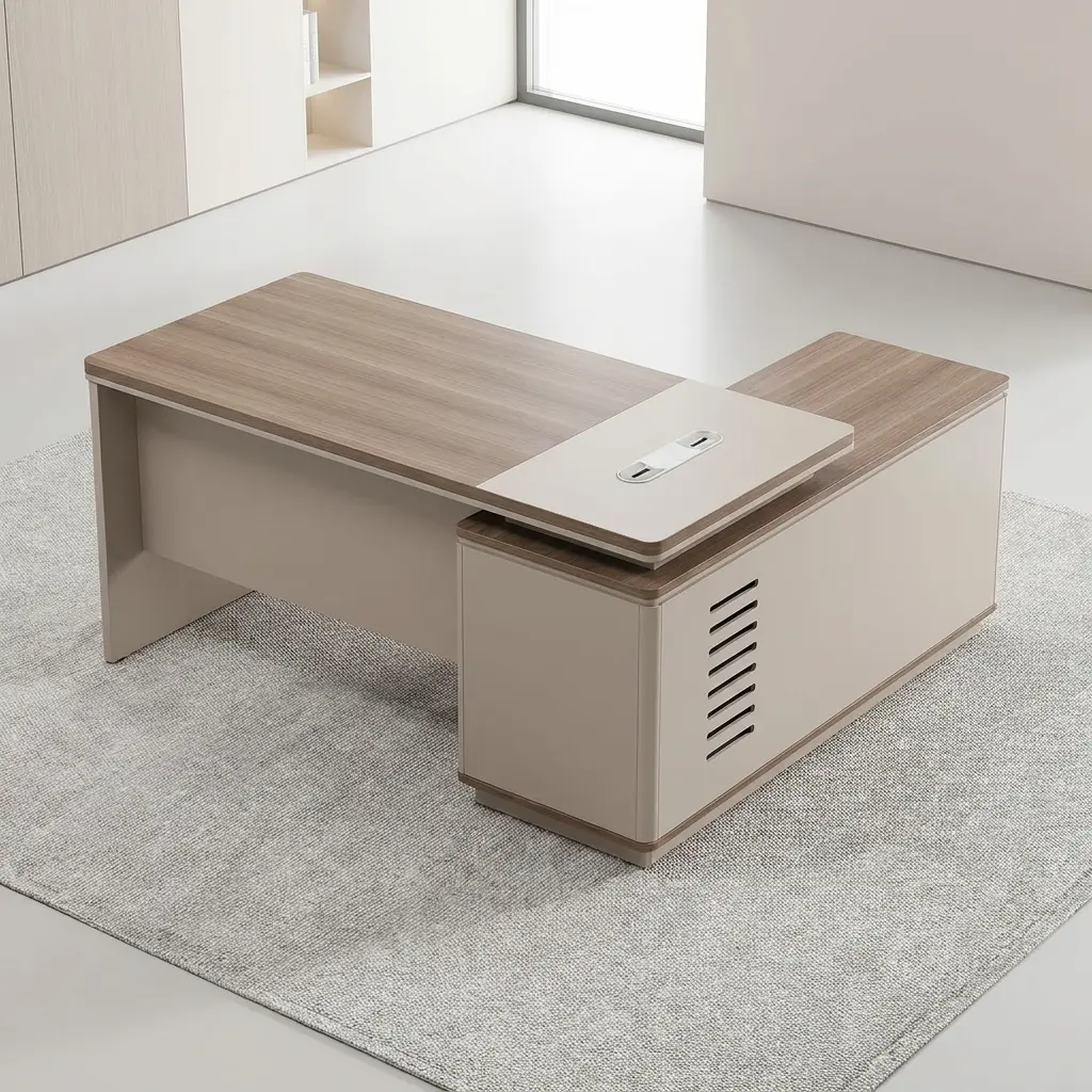 1.8m L-Shaped Office Desk