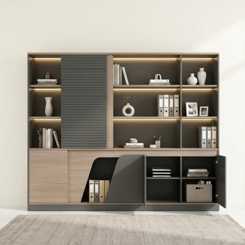 Executive Bookshelf Cabinet