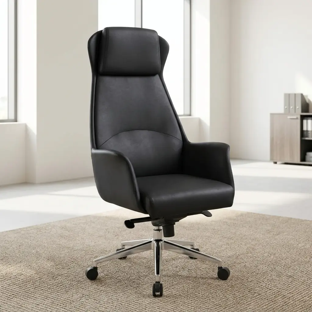 Executive Leather Office Seat