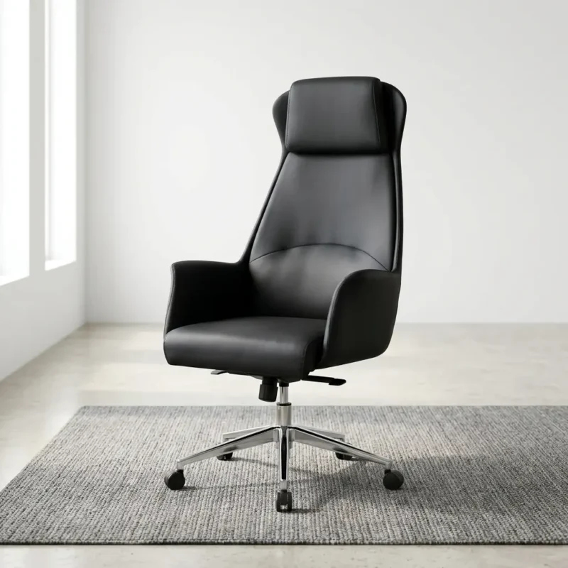 Executive Leather Office Seat