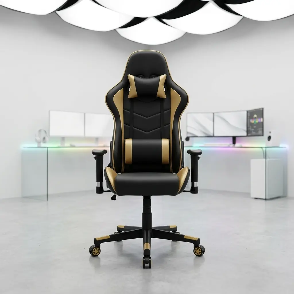Leather Gaming Swivel Seat