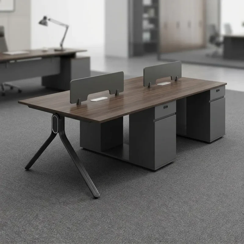 4-Person Office Workstation