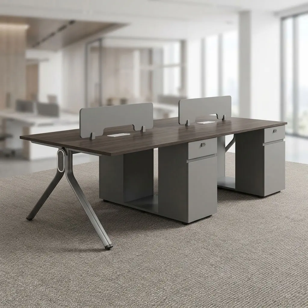 4-Person Office Workstation