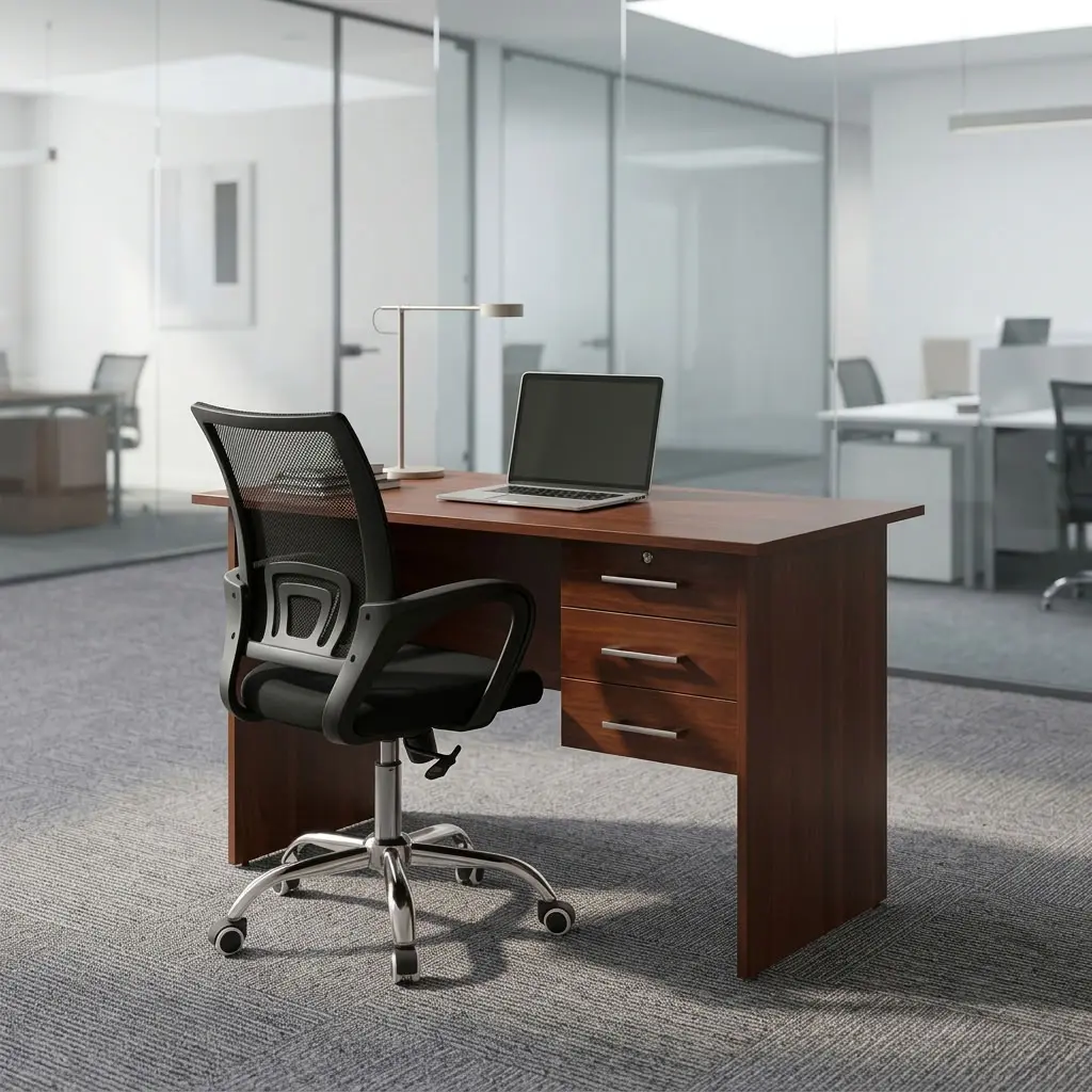 Compact 1.2m Office Workstation Set