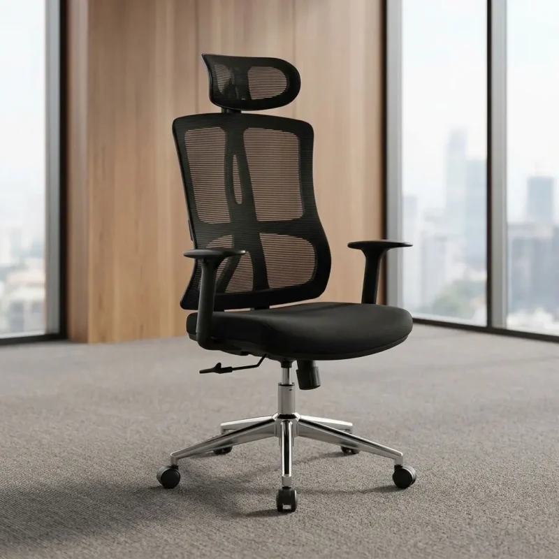 High-Back Ergonomic Mesh Chair