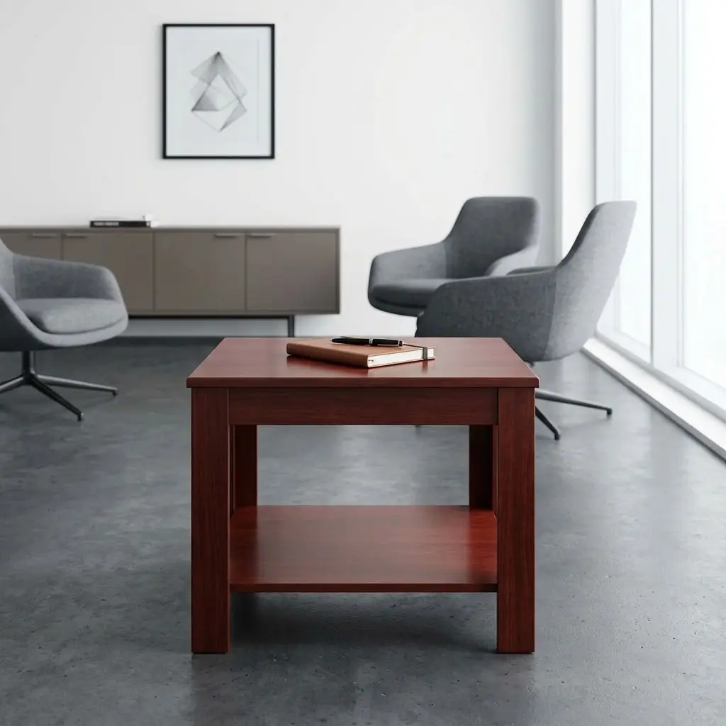 Wooden Reception Coffee Table