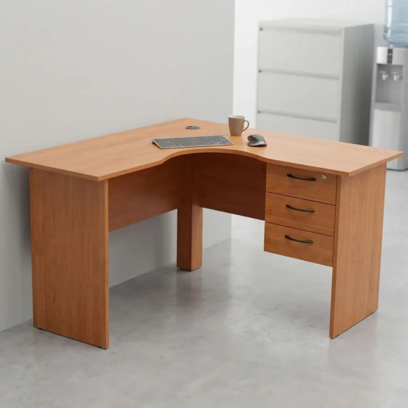 1.4m L-Shaped study Desk
