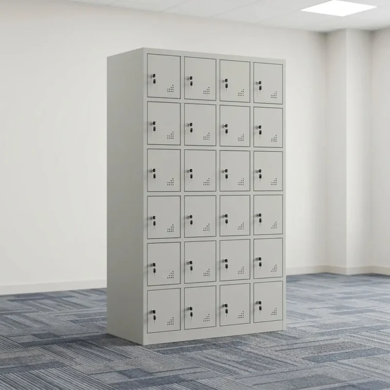 24-Door Metal Locker