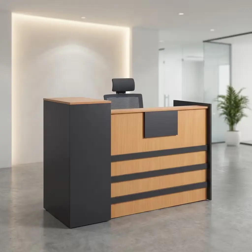 1.6m Reception Desk