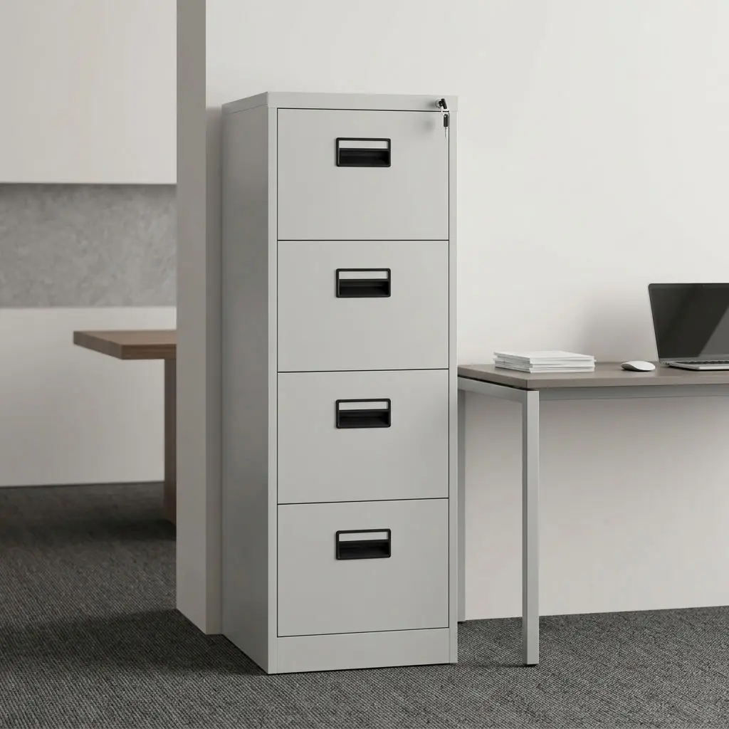 4-Drawer Steel Cabinet