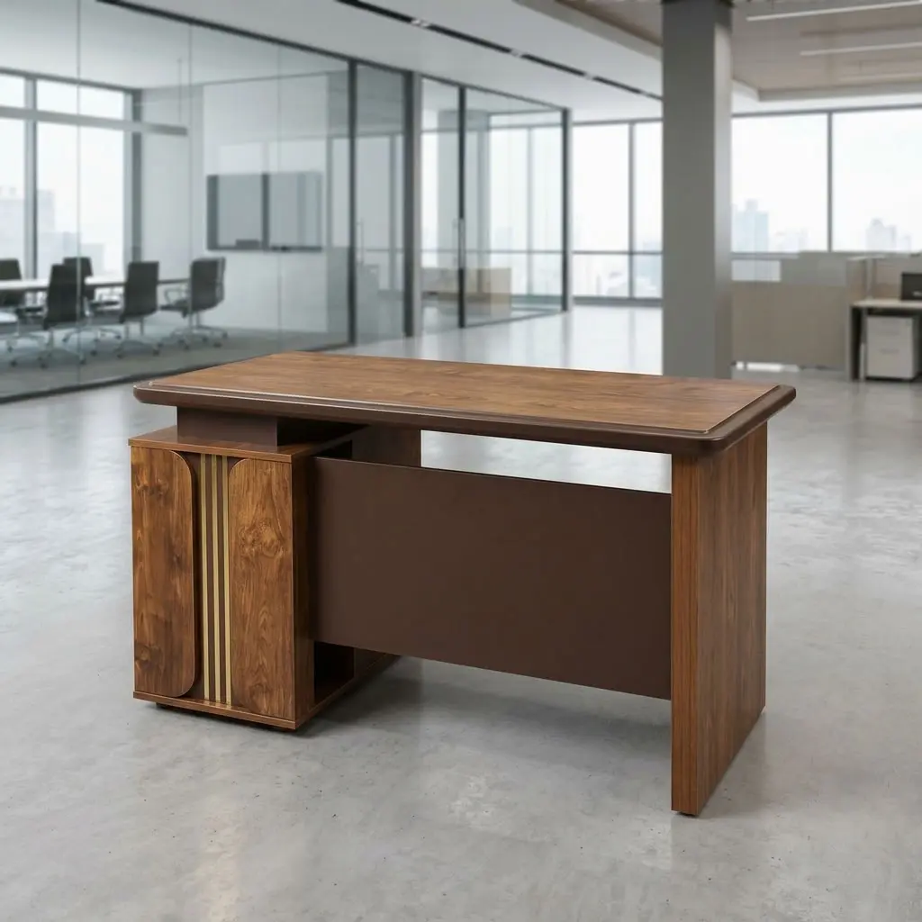 1.2m Compact Wooden Desk